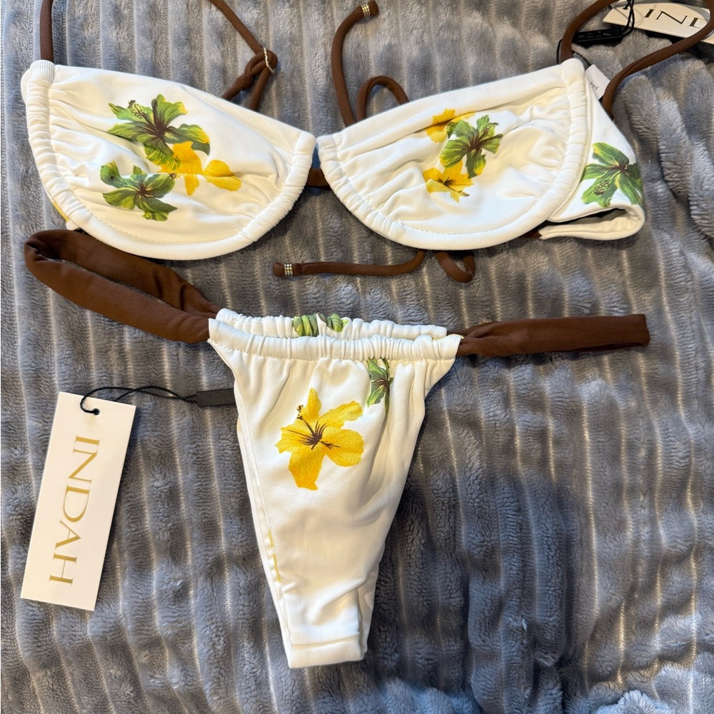 Indah Floral Bikini Set